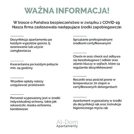 Al-dom Apartament Kasprowicza 101a * Kolobrzeg